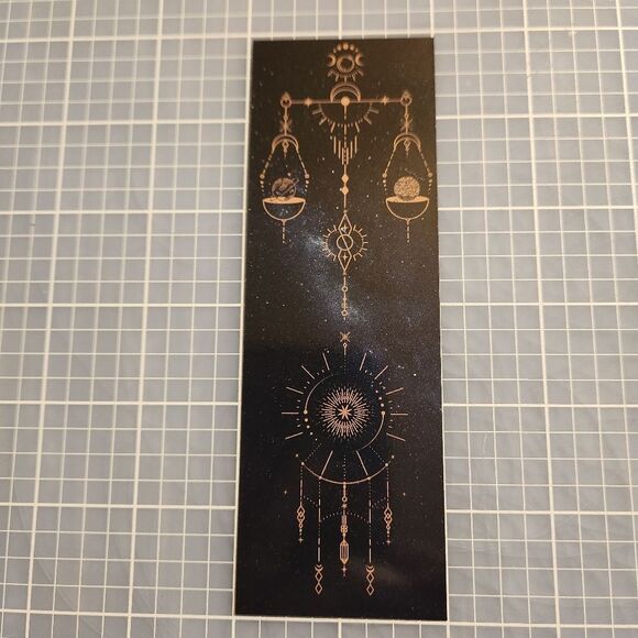 10/$10 Night Sky Bookmark Celestial Geometry Astral Geometric Stars Moon… - Picture 1 of 2